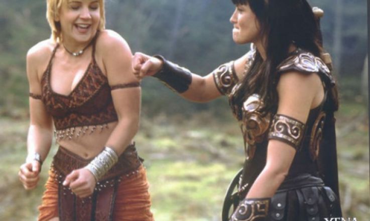Blast from the Past: Xena and Gabrielle Reunite!