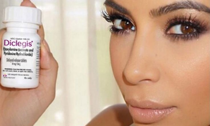 Kim Kardashian's Cure For Morning Sickness is Dividing Opinion...