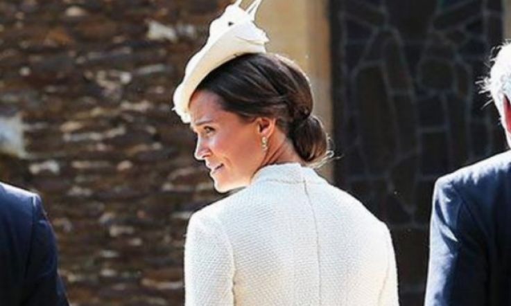 Pippa Middleton Got Tongues Wagging at Royal Christening