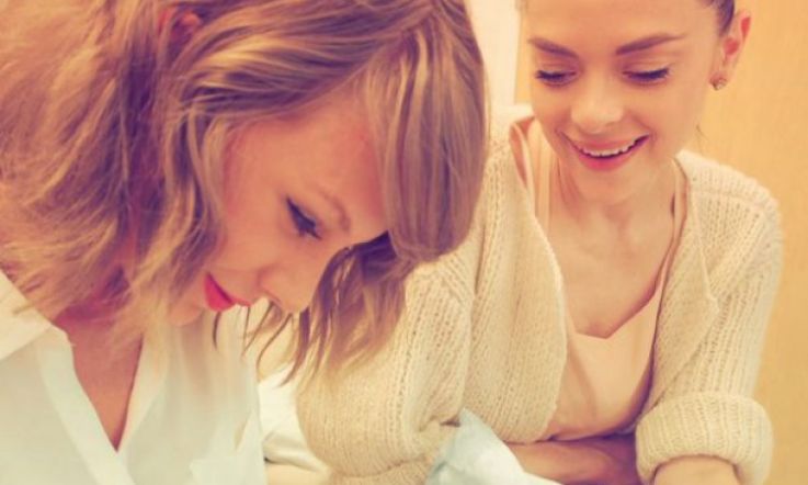 Well, Isn't he a Cutie! Taylor Swift Meets her Godson for the First Time