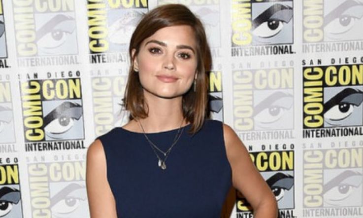 Jenna Coleman at Comic Con Will Give You Serious Hair Envy