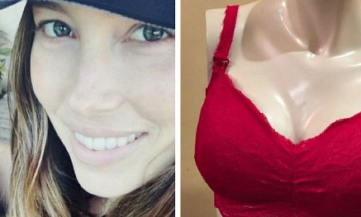 Remember Jessica Biel's Maternity Bra From Baby Silas pic?