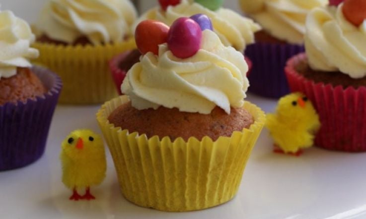 Sweet Saturday Recipe: Easter Vanilla Cupcakes