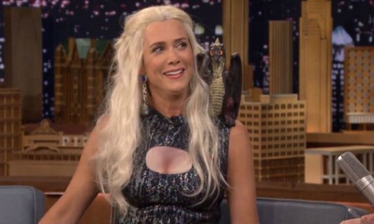 Daenerys from GoT Joined Jimmy Fallon for a Chat Last Night