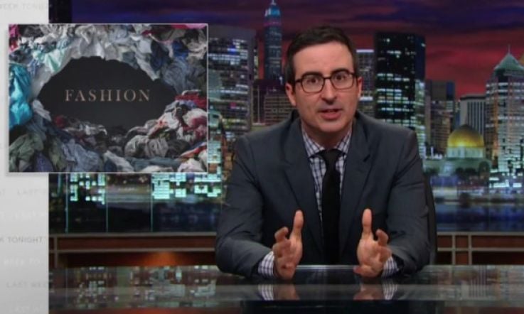 John Oliver Attacks The Fashion Industry Over Use Of Child Labour