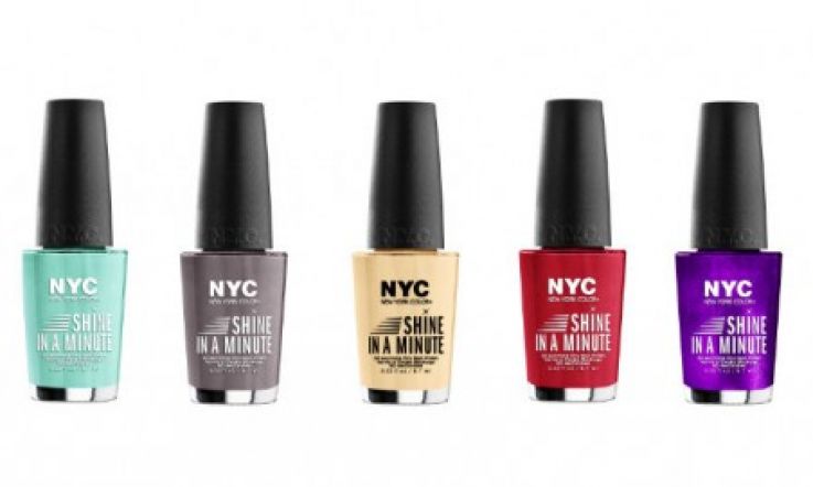 The New Shine in a Minute Nail Polishes Do What They Say on the Bottle