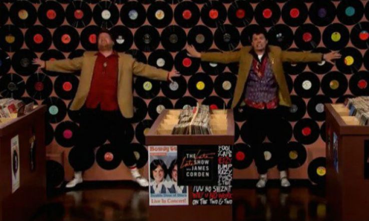 James Corden & Jon Cryer Recreated Duckie's Finest 'Pretty in Pink' Moment