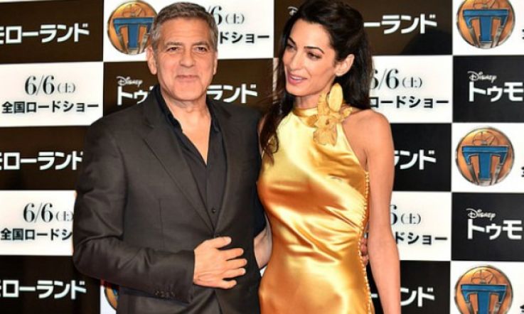 Amal Reminds Everyone George is an Oscar Winner at 'Tomorrowland' Premiere