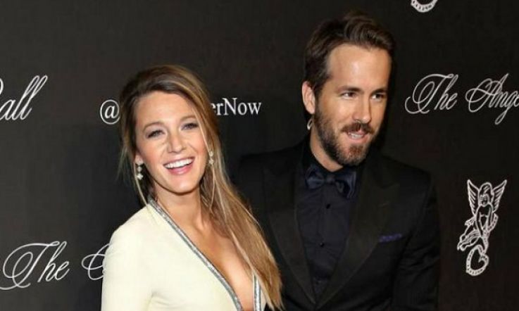 It's just Ryan Reynolds cupping Blake Lively's boob