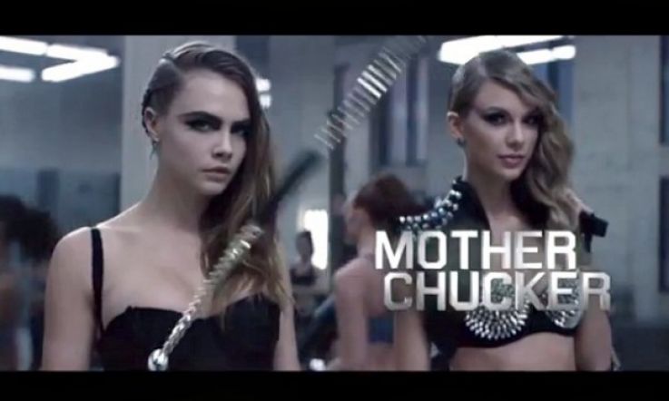 Taylor Swift Unveils Celeb-Riddled 'Bad Blood' Video at Billboards