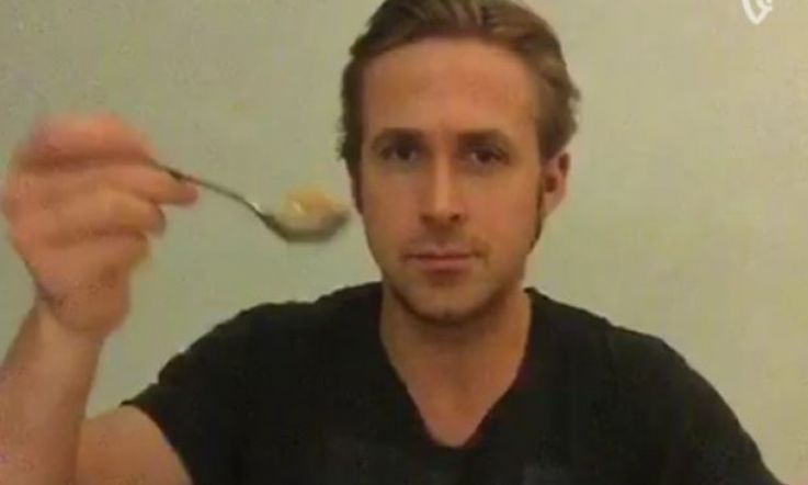 Ryan Gosling Finally Eats his Cereal as Tribute to Late Meme Creator