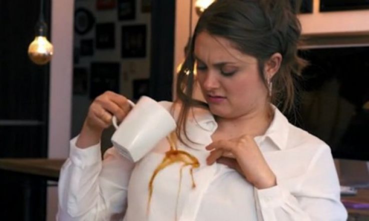 Someone Has Invented A White Shirt That Cannot Be Stained