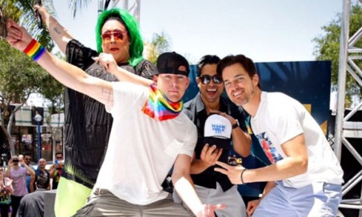 Watch: Channing Tatum Twerking On a Float at L.A. Gay Pride