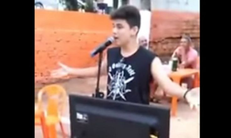 This Guy Perfectly Channels Whitney Houston For A Karaoke Performance