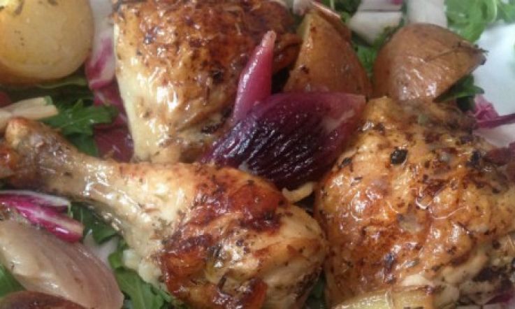 Summer Dinner Recipe: Provençal Roast Chicken Tray Bake