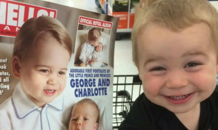 Meet The Kid Who Thinks He's The Spit of Prince George