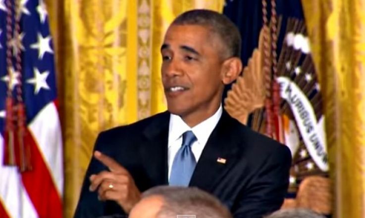 Watch: Obama Puts Heckler in Their Place During LGBT Event
