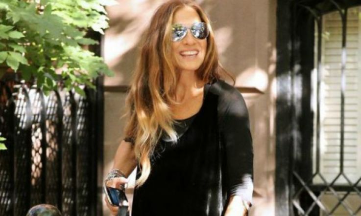 Pics: SJP Hand Delivers New Shoe Collection to Bloomingdales