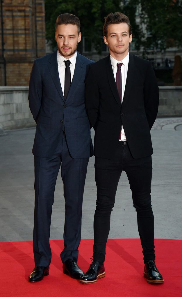 LONDON, ENGLAND - AUGUST 10:  Louis Tomlinson and Liam Payne attend the Believe in Magic Cinderella Ball at Natural History Museum on August 10, 2015 in London, England.  (Photo by Stuart C. Wilson/Getty Images)