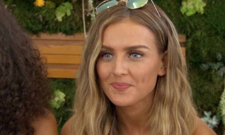 Little Mix's Perrie Edwards slapped an interviewer for breaking up with his partner by text