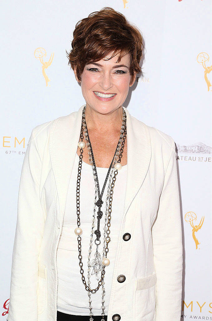 BEVERLY HILLS, CA - AUGUST 24:  Actress Carolyn Hennesy attends the Television Academy's Performers Peer Group Hold Cocktail Reception to Celebrate the 67th Emmy Awards at the Montage Beverly Hills Hotel on August 24, 2015 in Beverly Hills, California.  (Photo by Frederick M. Brown/Getty Images)