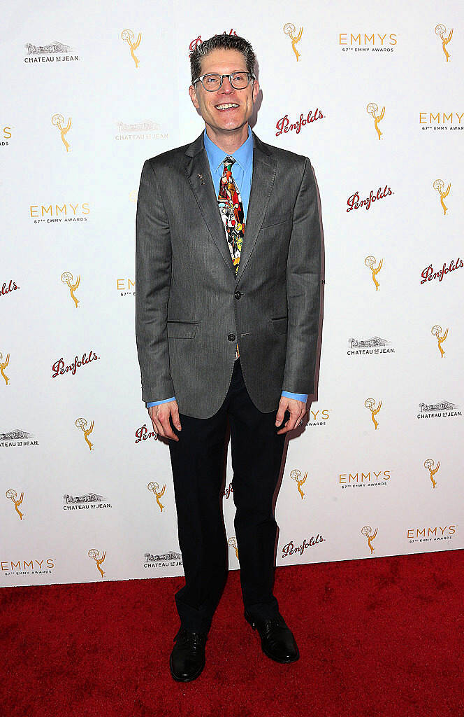 BEVERLY HILLS, CA - AUGUST 24: Bob Bergen, Television Academy Governor,  attends the Television Academy's Performers Peer Group Hold Cocktail Reception to Celebrate the 67th Emmy Awards at the Montage Beverly Hills Hotel on August 24, 2015 in Beverly Hills, California.  (Photo by Frederick M. Brown/Getty Images)