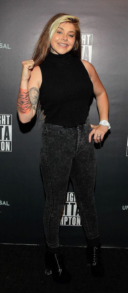 Temper Miss Elayneous  pictured at the Irish premiere of Straight Outta Compton at Omniplex Rathmines,Dublin..Picture:Brian McEvoy.