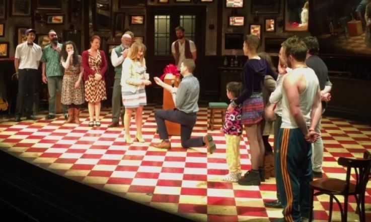 Real Life Romance: A Couple Got Engaged at Once the Musical!