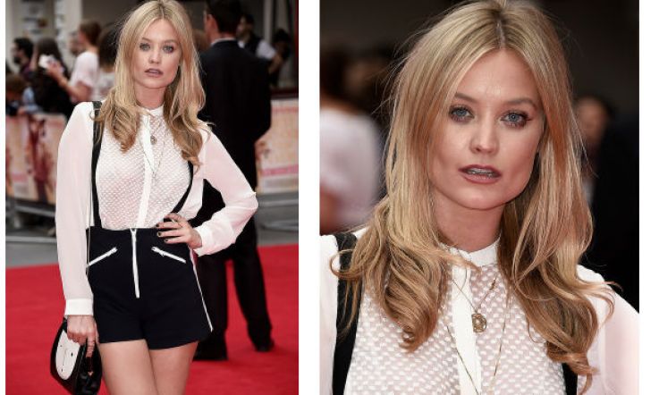 Red Carpet Delight: Laura Whitmore at The Bad Education Movie Premiere