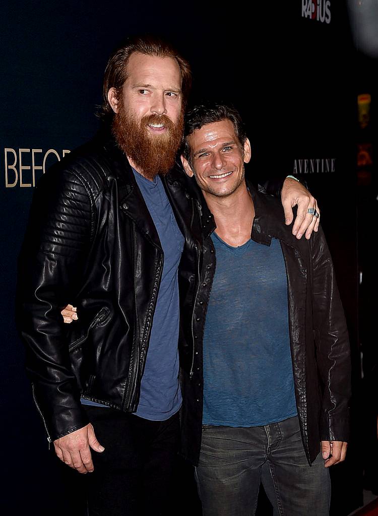 LOS ANGELES, CA - SEPTEMBER 02:  Actor Daniel Spink (L) and actor/producer Mark Kassen arrive at the premiere of Radius and G4 Productions' "Before We Go" at the Arclight Theatre on September 2, 2015 in Los Angeles, California.  (Photo by Kevin Winter/Getty Images)