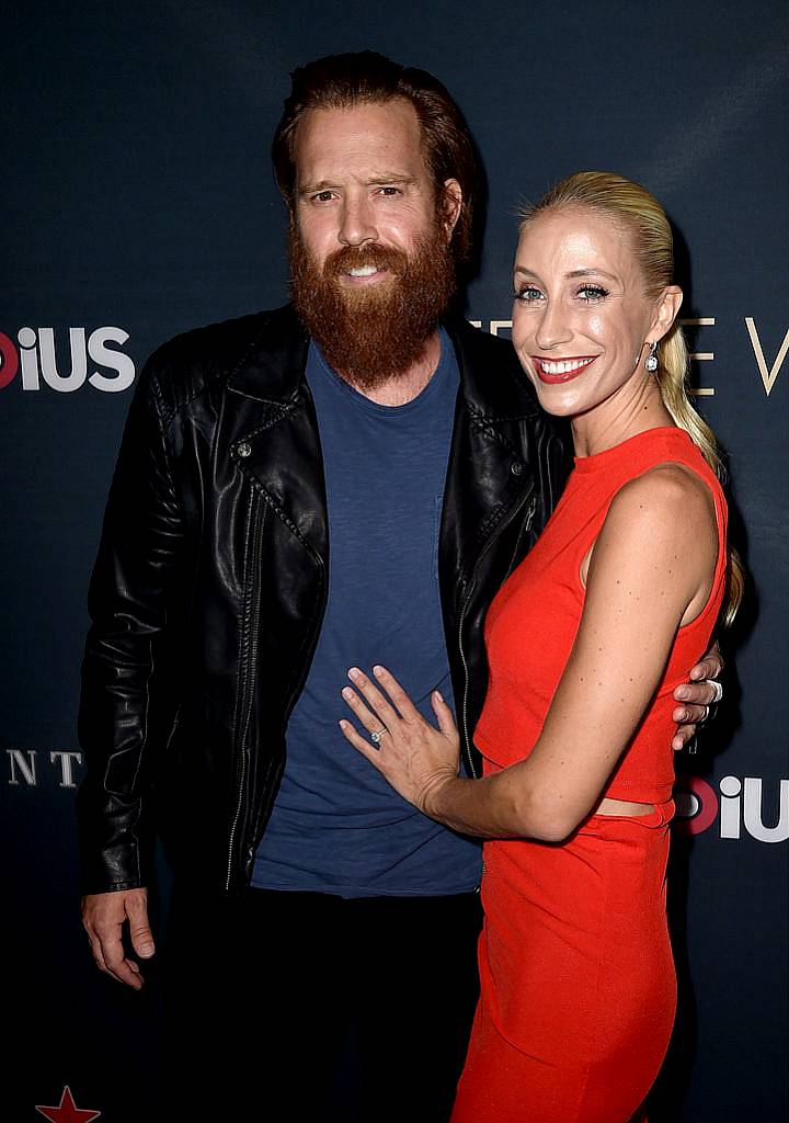 LOS ANGELES, CA - SEPTEMBER 02:  Actor Daniel Spink (L) and Holly Hindman arrive at the premiere of Radius and G4 Productions' "Before We Go" at the Arclight Theatre on September 2, 2015 in Los Angeles, California.  (Photo by Kevin Winter/Getty Images)