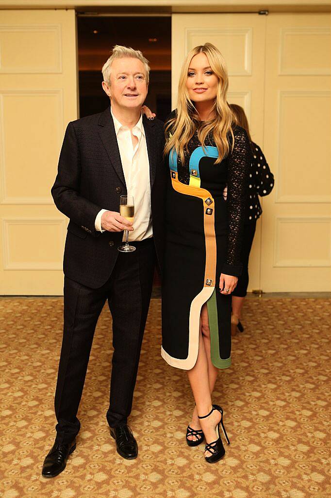 Louis Walsh and Laura Whitmore