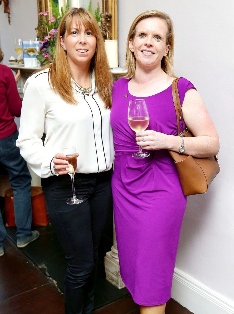 Caoimhe Armstrong and Liz Aungier at the launch of The Cliff Townhouse 4th Annual Oyster Festival on 8th September. 

Pic: Marc O'Sullivan