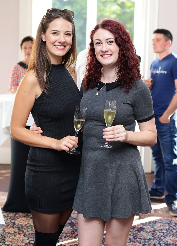 Stephanie Paris and Jocelyn Doyle pictured at the launch of The Cliff Townhouse 4th Annual Oyster Festival on 8th September.

Pic: Marc O'Sullivan