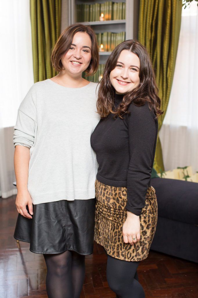 Emma Henderson & Sarah McIntyre pictured at the launch of the Jo Malone London Christmas Collection at the Dylan Hotel. Photo: Anthony Woods.