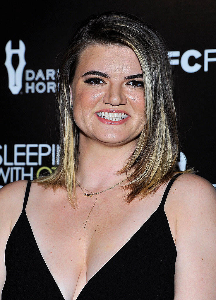 LOS ANGELES, CA - SEPTEMBER 09:  Director Leslye Headland attends the Los Angeles premiere of IFC Films "Sleeping with Other People" presented by Dark Horse Wine on September 9, 2015 in Los Angeles, California.  (Photo by John Sciulli/Getty Images for Darin Pfeiffer Consulting)