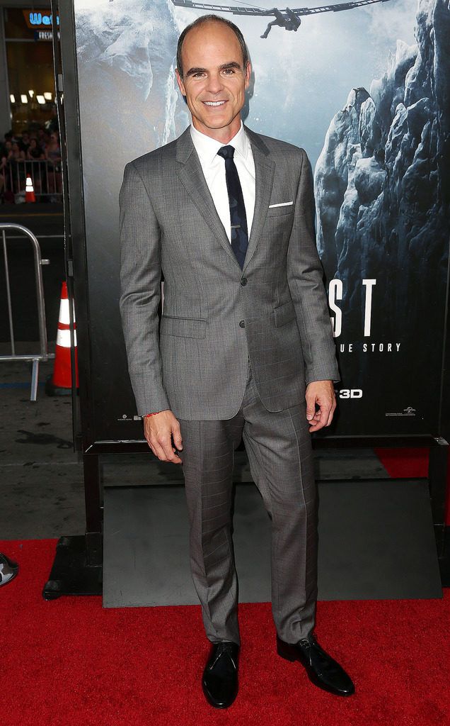 HOLLYWOOD, CA - SEPTEMBER 09:  Actor Michael Kelly attends the Premiere of Universal Pictures' "Everest" at the TCL Chinese 6 Theatre on September 9, 2015 in Hollywood, California.  (Photo by Frederick M. Brown/Getty Images)