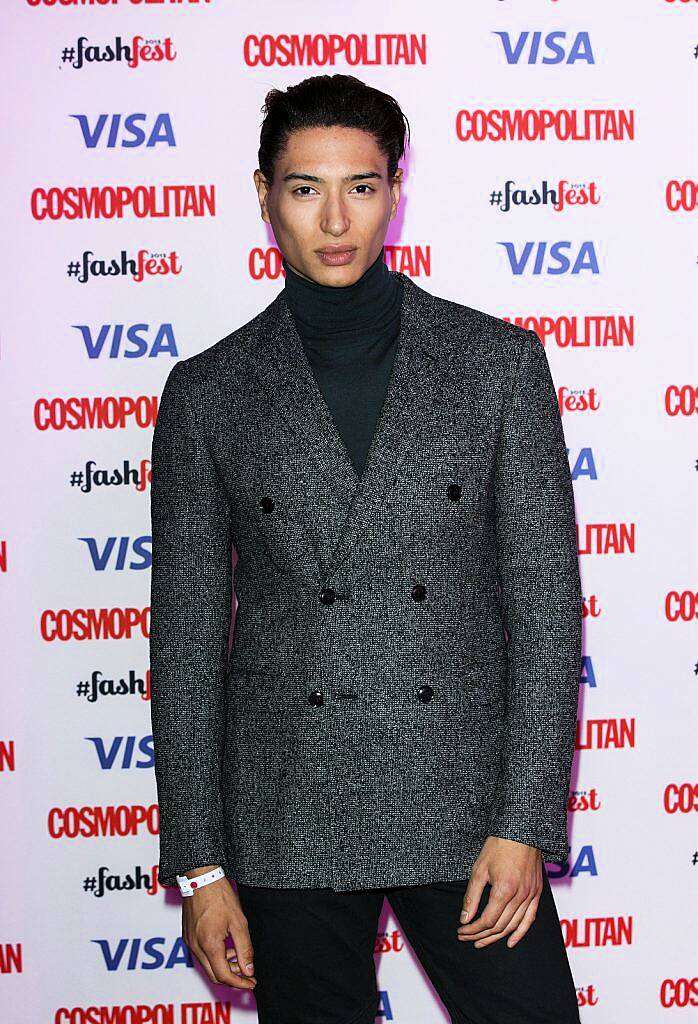 LONDON, ENGLAND - SEPTEMBER 17:  Nat Weller  attends the Catwalk to Cosmopolitan fashion show as part of the Cosmopolitan FashFest at Battersea Evolution on September 17, 2015 in London, England.  (Photo by John Phillips/Getty Images)