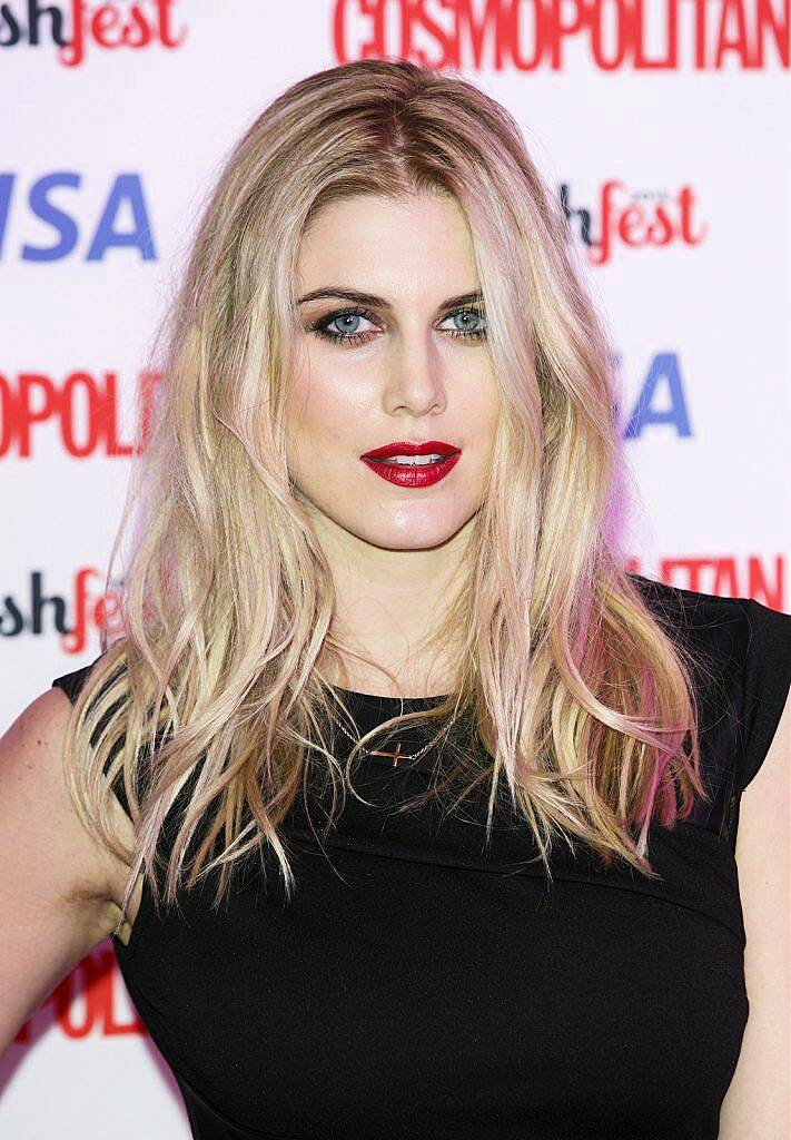 LONDON, ENGLAND - SEPTEMBER 17:  Ashley James attends the Catwalk to Cosmopolitan fashion show as part of the Cosmopolitan FashFest at Battersea Evolution on September 17, 2015 in London, England.  (Photo by John Phillips/Getty Images)