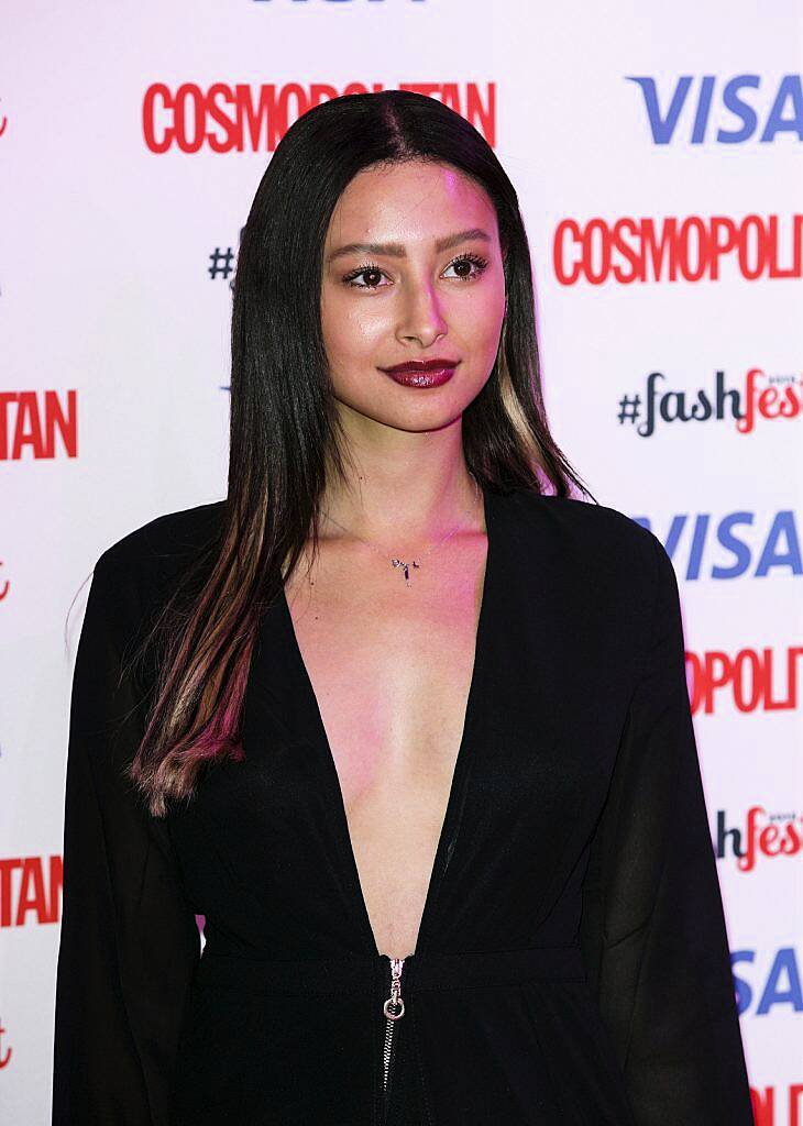 LONDON, ENGLAND - SEPTEMBER 17:  Leah Weller attends the Catwalk to Cosmopolitan fashion show as part of the Cosmopolitan FashFest at Battersea Evolution on September 17, 2015 in London, England.  (Photo by John Phillips/Getty Images)