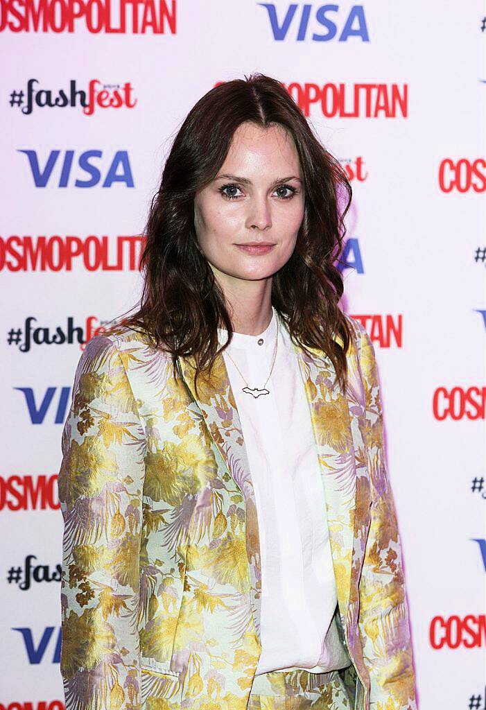 LONDON, ENGLAND - SEPTEMBER 17:  Charlotte de Carle attends the Catwalk to Cosmopolitan fashion show as part of the Cosmopolitan FashFest at Battersea Evolution on September 17, 2015 in London, England.  (Photo by John Phillips/Getty Images)