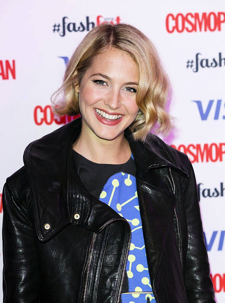 LONDON, ENGLAND - SEPTEMBER 17:  Tess Ward attends the Catwalk to Cosmopolitan fashion show as part of the Cosmopolitan FashFest at Battersea Evolution on September 17, 2015 in London, England.  (Photo by John Phillips/Getty Images)