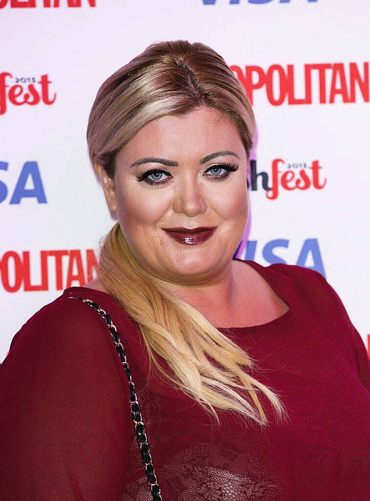 LONDON, ENGLAND - SEPTEMBER 17:  Gemma Collins attends the Catwalk to Cosmopolitan fashion show as part of the Cosmopolitan FashFest at Battersea Evolution on September 17, 2015 in London, England.  (Photo by John Phillips/Getty Images)