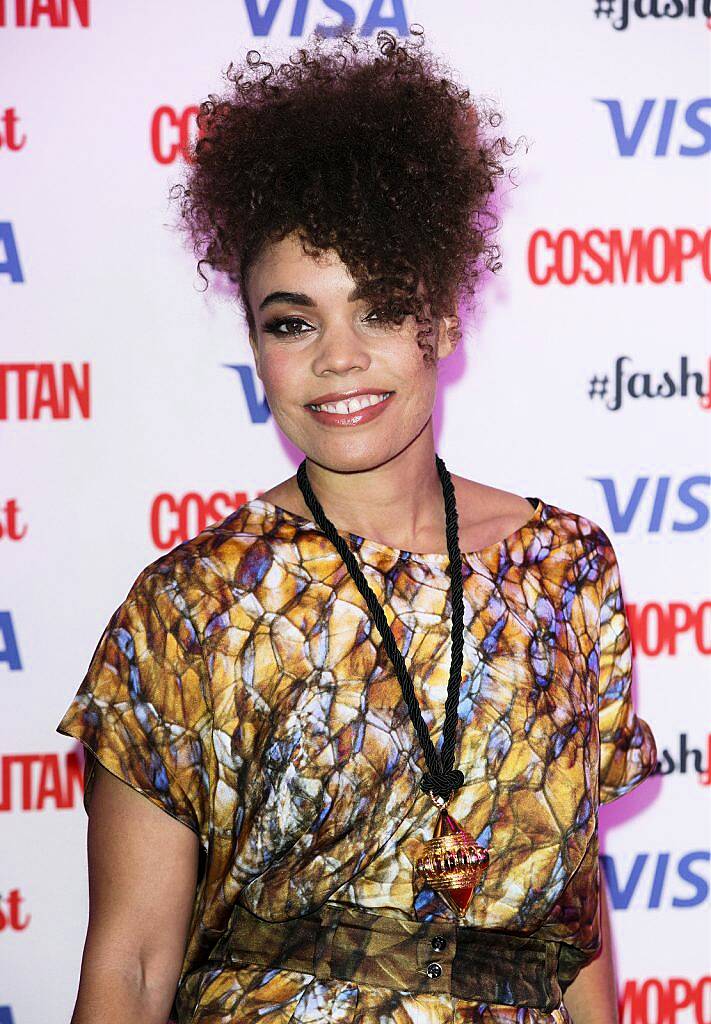 LONDON, ENGLAND - SEPTEMBER 17:  Andreya Triana attends the Catwalk to Cosmopolitan fashion show as part of the Cosmopolitan FashFest at Battersea Evolution on September 17, 2015 in London, England.  (Photo by John Phillips/Getty Images)