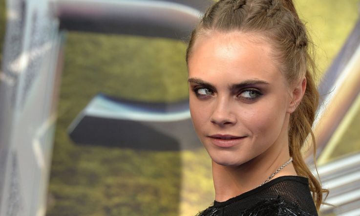 Cara Delevingne's new neck tattoo is both creepy and fascinating