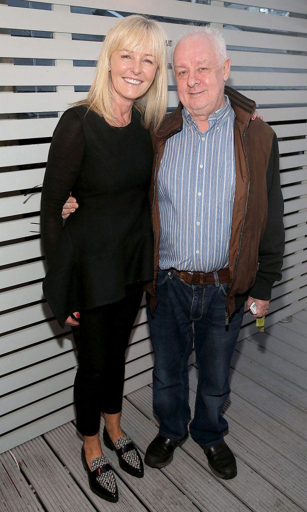 Ann-Marie Nohl and Jim Sheridan at the launch of Neven Maguire's cookbook "The Nation's favourite Healthy Food" at Eathos in Upper Baggot Street,Dublin..Picture :Brian Mcevoy.