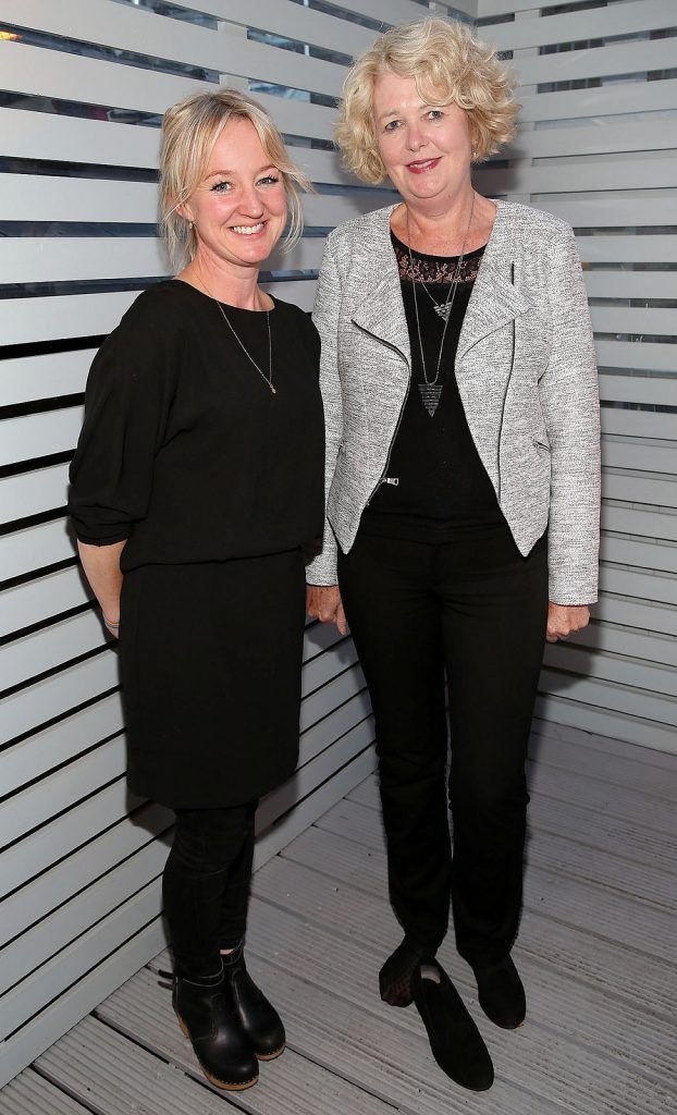 Joanne Murphy and Hilda Adams at the launch of Neven Maguire's cookbook "The Nation's favourite Healthy Food" at Eathos in Upper Baggot Street,Dublin..Picture :Brian Mcevoy
