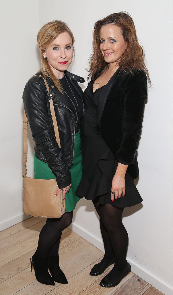 Denise Sheridan and Louise McGowan at the launch of Neven Maguire's cookbook "The Nation's favourite Healthy Food" at Eathos in Upper Baggot Street,Dublin..Picture :Brian Mcevoy