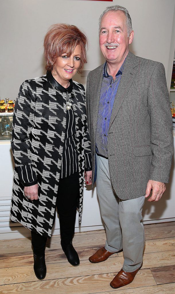 Fran Doherty and Raymond Doherty at the launch of Neven Maguire's cookbook "The Nation's favourite Healthy Food" at Eathos in Upper Baggot Street,Dublin..Picture :Brian Mcevoy.