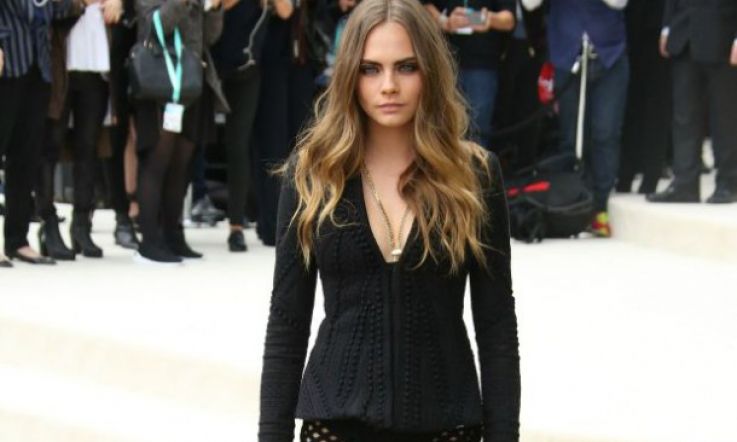Cara Delevingne & Her Skirt: The Stars of London Fashion Week